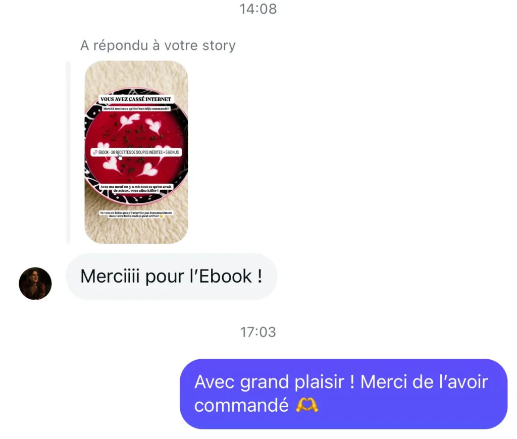 Avis d'un lecteur sur l'e-book L'heure de la soupe