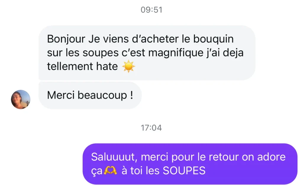 Avis d'un lecteur sur l'e-book L'heure de la soupe