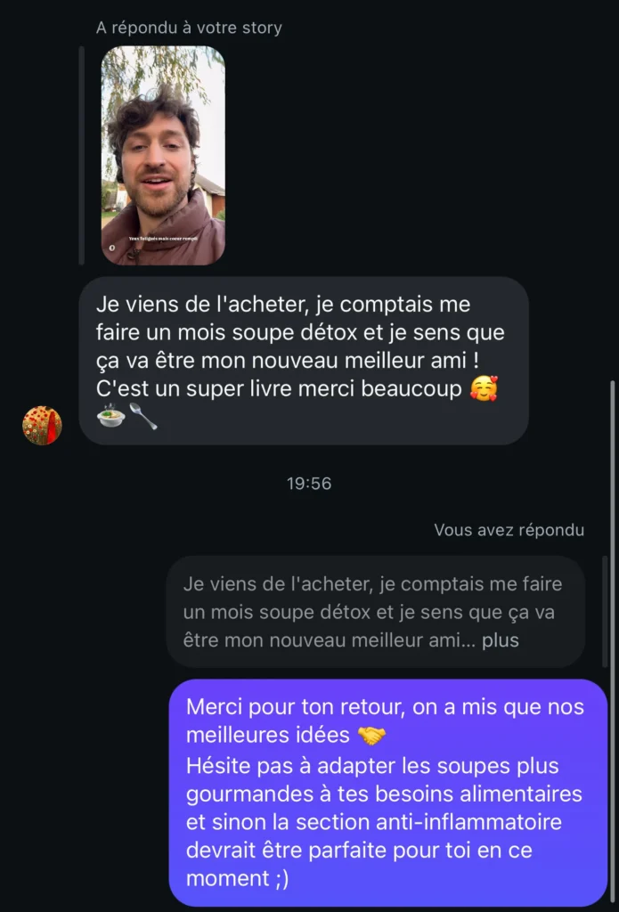 Avis d'un lecteur sur l'e-book L'heure de la soupe